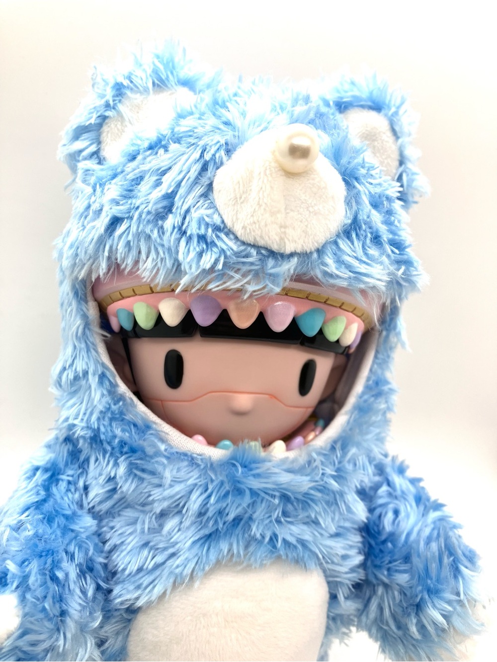 Instinctoy x Nong J.P. Robotic Muckey Limited Edition Soft Vinyl Plush Art Toy - Picture 3 of 11